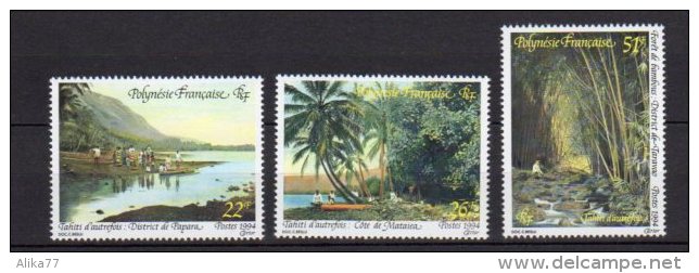 POLYNESIE       Neuf **     Y. Et T.   N° 459 / 461    Cote: 3,70 Euros - Unused Stamps