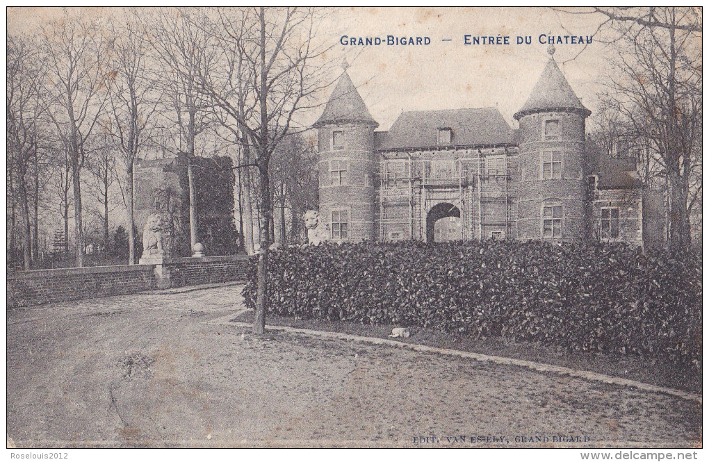 GROOTEN BIJGAARDEN / GRAND BIGARD : Entrée Du Château - Dilbeek