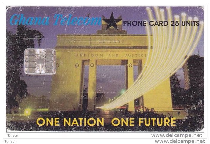 Ghana, GHA-C-16 /12.00, One Nation, One Future, 2 Scans. - Ghana