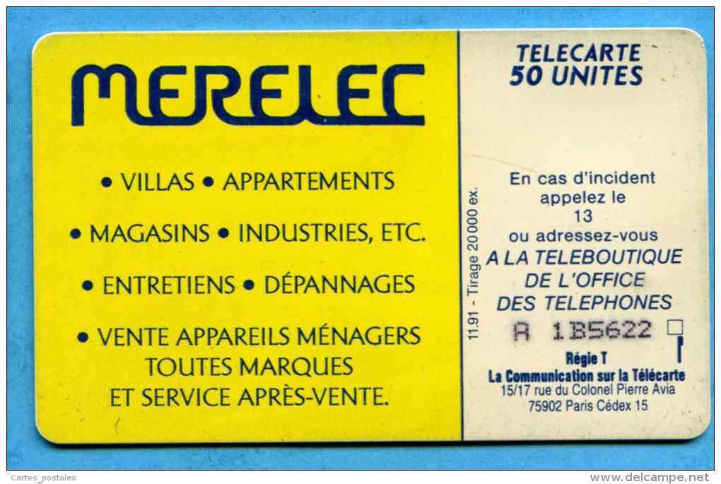 Telecarte MERELEC  Monaco - Monaco