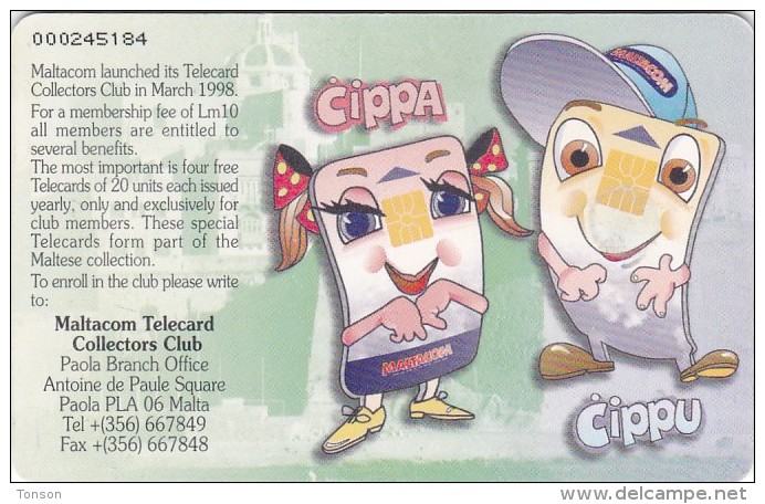 Malta, 067, Cippu & Cippa 1, 2 Scans. - Malta