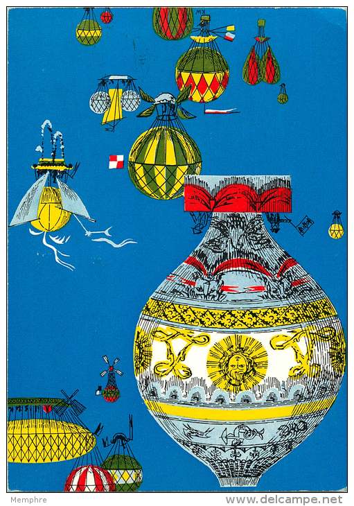 1959  Vol Par Ballon De Lucerne - Other & Unclassified