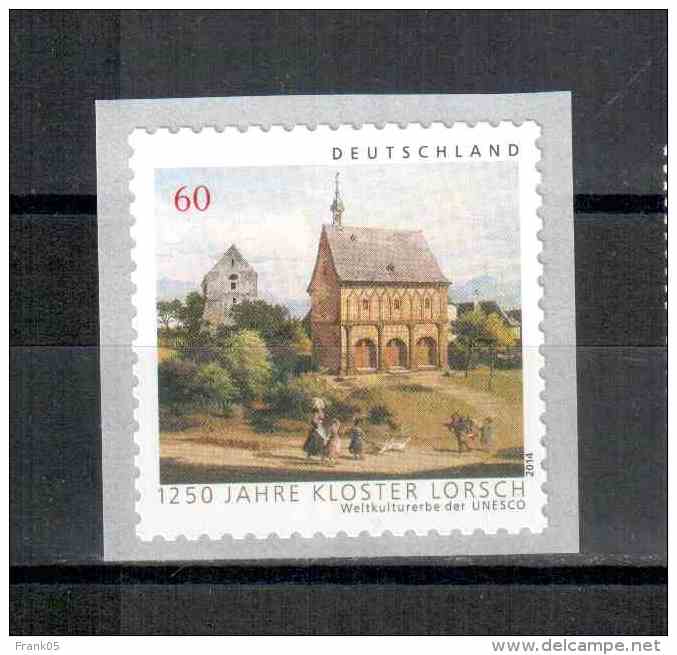 Deutschland / Germany / Allemagne 2014  Kloster Lorsch World Heritage UNESCO Selbstklebend / Self-adhesive ** - UNESCO