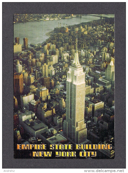 NEW YORK CITY - EMPIRE STATE BUILDING EXOTIC AERIAL VIEW OF THE EMPIRE STATE BUILDING - Empire State Building