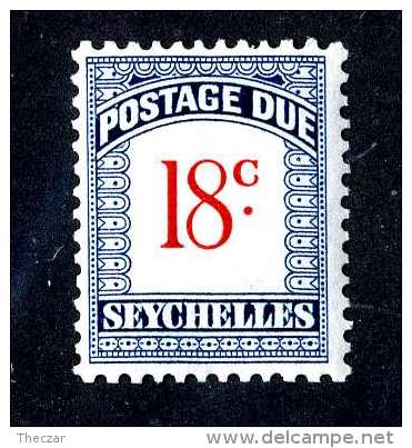 1559  Seychelles 1951  Scott #J6  M*  Offers Welcome! - Seychelles (...-1976)