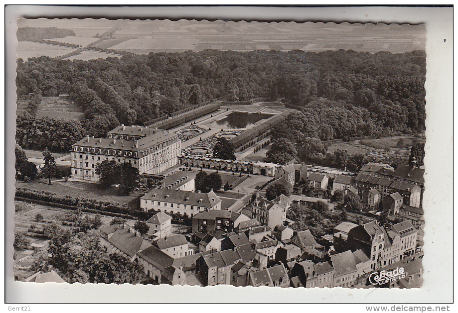 5040 BRÜHL, Schloß Augustusburg Und Umgebung, Flugaufnahme, 1953 - Bruehl