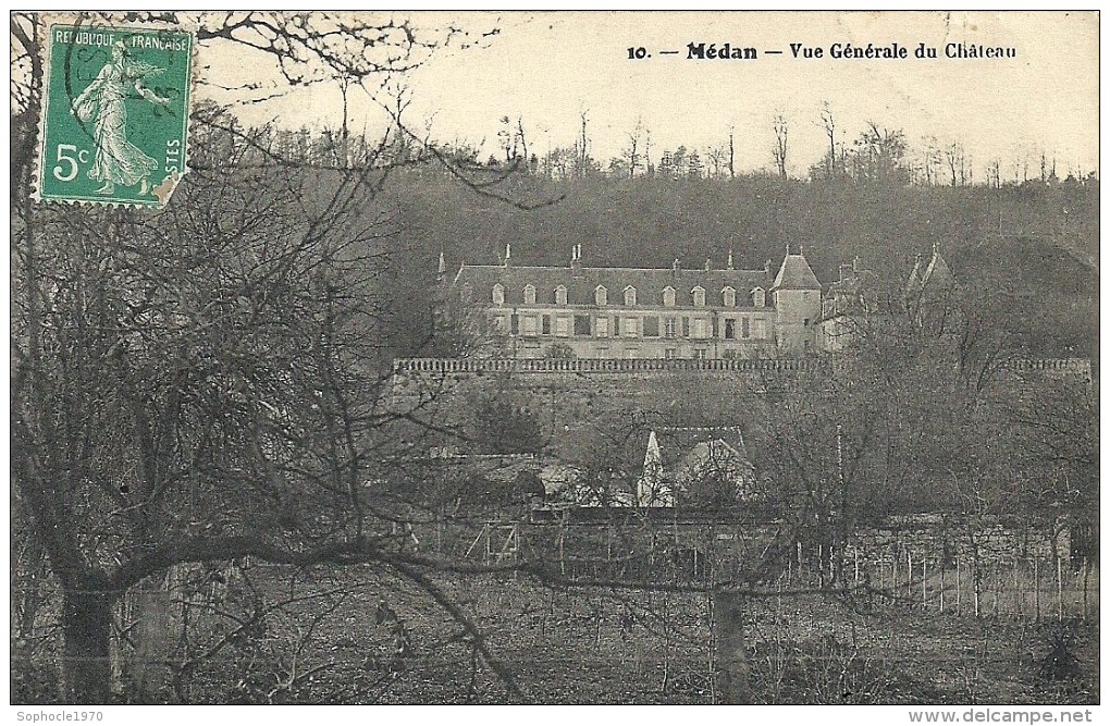 ILE DE FRANCE - 78 - YVELINES - MEDAN - Vue Générale Du Château - Medan