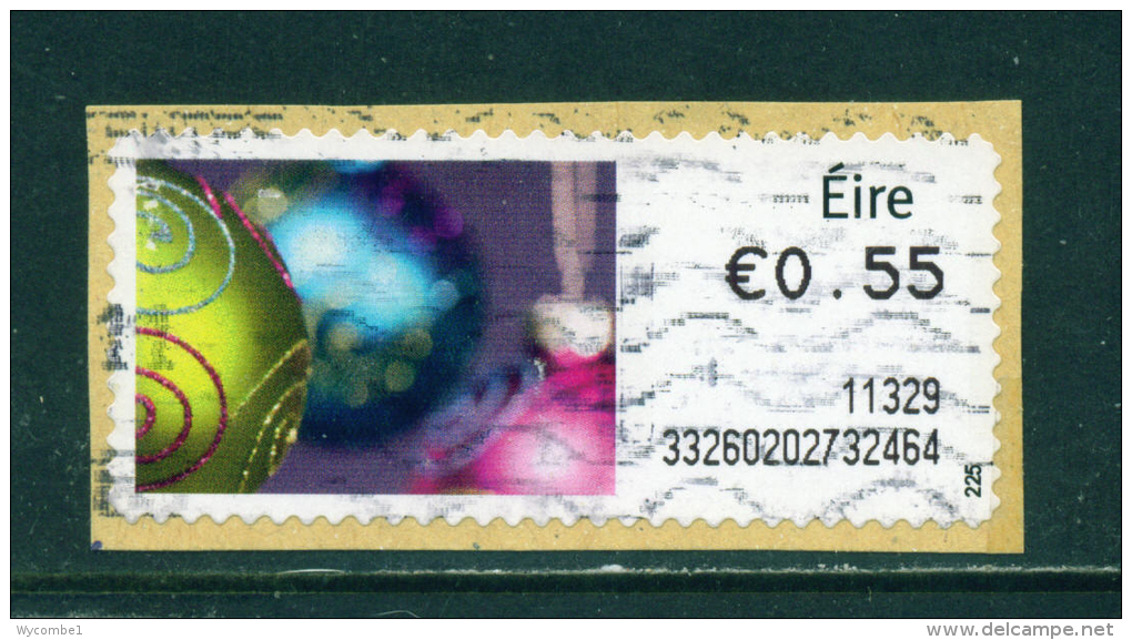 IRELAND - 2011  Post And Go/ATM Label  Christmas  Used On Piece As Scan 1 - Vignettes D'affranchissement (Frama)