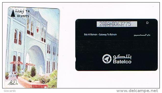 BAHRAIN  - BATELCO (GPT)  - 1993 BUILDING: BAB AL BAHRAIN  CODE 28BAHB   -    USED  - RIF. 315 - Bahreïn