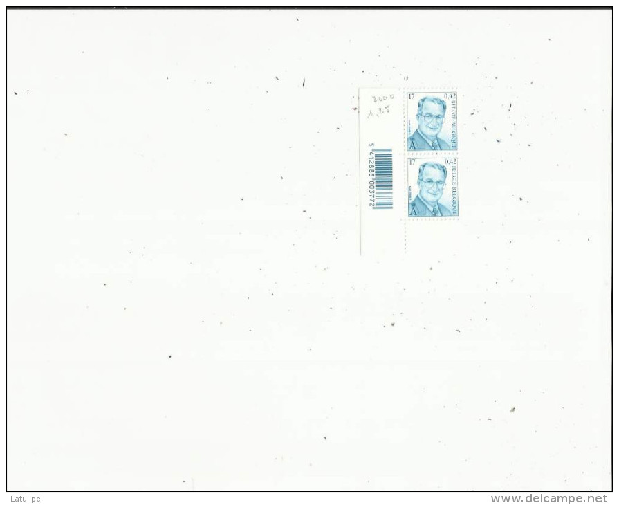 2  Timbres  Neufs  De L'Année  2002  0e42 Bleu - Other & Unclassified