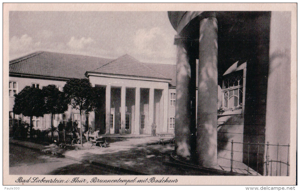 Bad Liebenstein - Brunnentempel Mit Badehaus - Bad Liebenstein