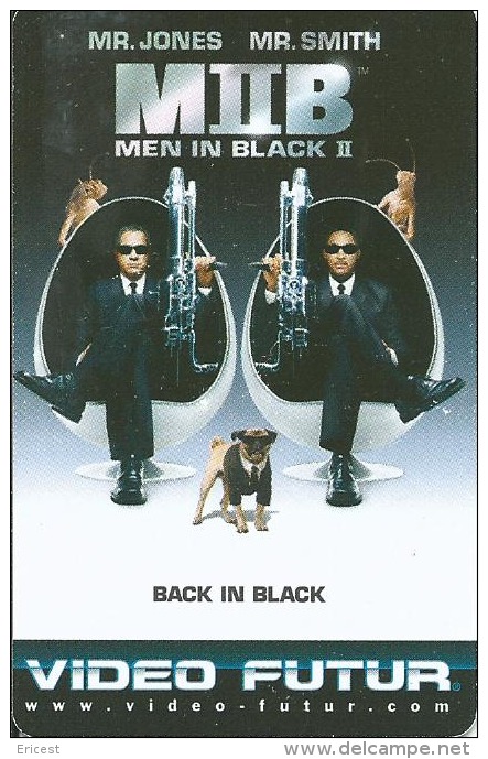 * CARTE VIDEO FUTUR 206 MEN IN BLACK II TIRAGE 15000 ETAT COURANT - Collectors