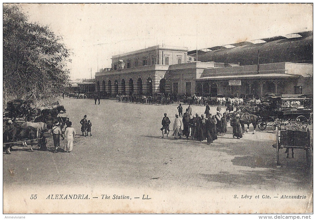 Alexandrie - La Gare - Alexandrie