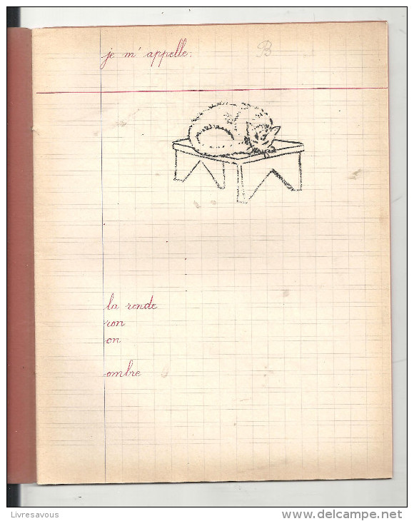 Cahier De Devoir Non écrit Des Editions Adam à Poitiers Des Années 1960 - 6-12 Ans