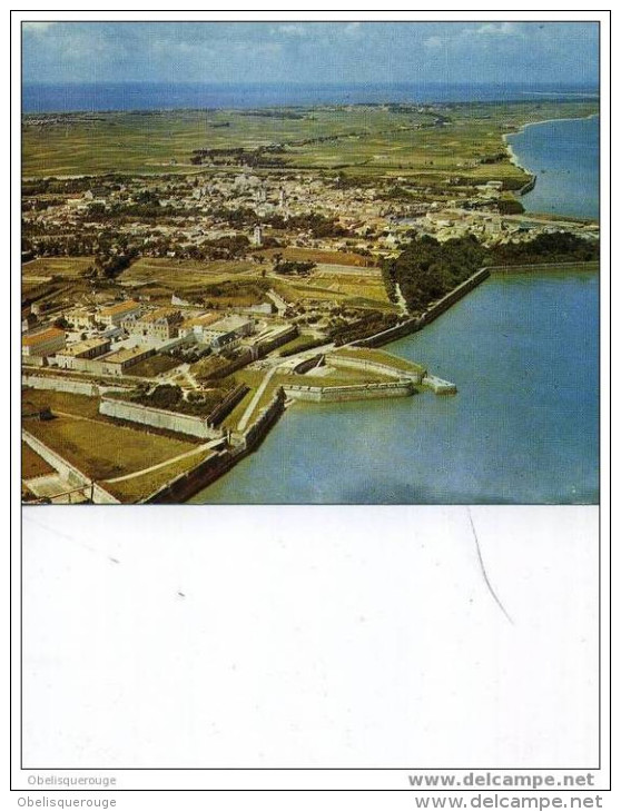 ILE DE RE VUE AERIENNE ST MARTIN LE BAGNE 1967 - Prison