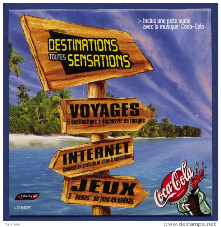 LIBERTY SURF. COCA COLA. Destination Toutres Sensations. - Kits De Connexion Internet