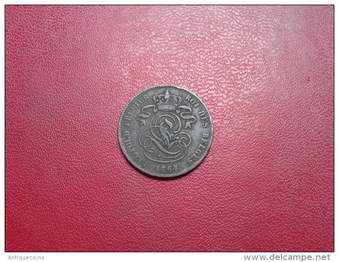 2 CENTIMES (1864/1)   RARE - 2 Cents