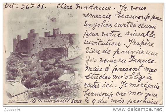 ROYAUME UNI - (1901) HARLECH CASTLE (1900) - D11 1 - Merionethshire