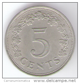 MALTA 5 CENTS 1972 - Malta