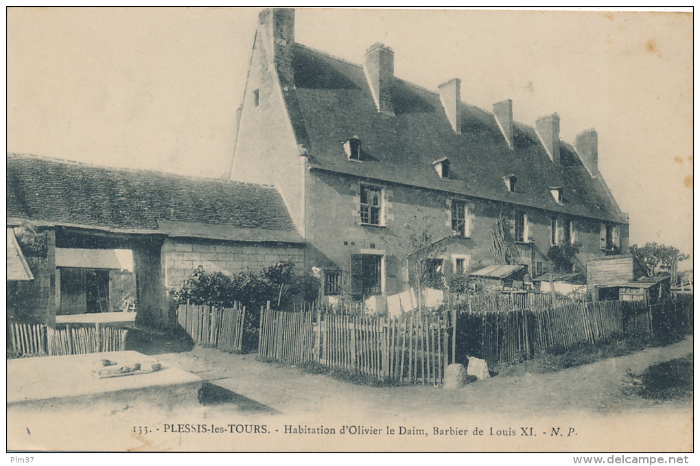 LA RICHE -  Chateau  - Habitation D'Olivier Le Daim - La Riche