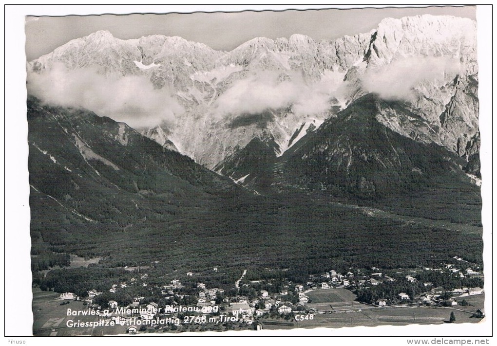 Ö-1819   BIBERWIER : Rasthaus Zugspitzblick - Imst