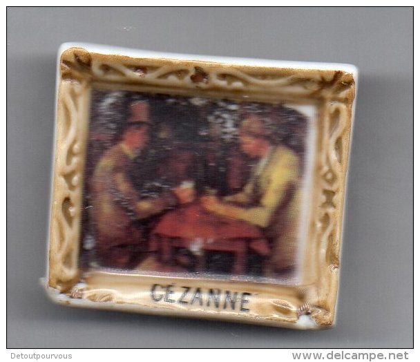 Fève Brillante - TABLEAU PEINTURE PAUL CEZANNE LES JOUEURS DE CARTES- Oeuvre D'art - Personen