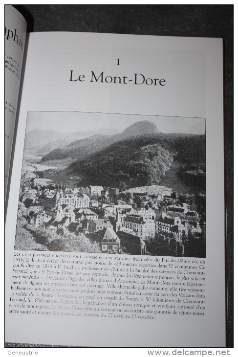 Livre " Villes D'Eaux En Auvergne" Par P.-A. Donnet - Vichy, Royat, La Bourboule, Châtel-Guyon - Auvergne - Thermes - Auvergne