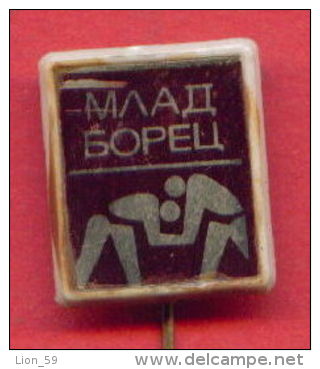 F124 / SPORT - Wrestling - Lutte - Ringen - YOUNG - Bulgaria Bulgarie Bulgarien Bulgarije - Badge Pin - Ringen