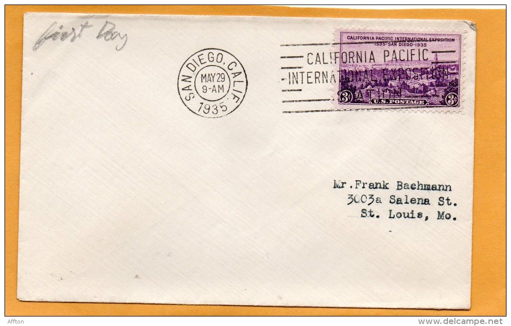 United States 1935 FDC - 1851-1940