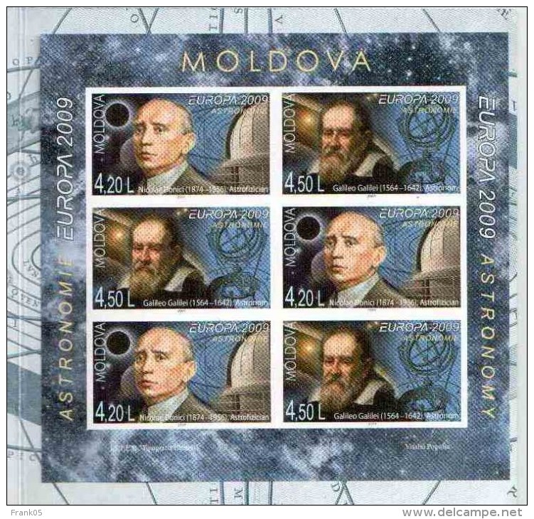 Moldawien / Moldova / Moldavie 2009 MH/booklet Imperforated EUROPA ** - 2009