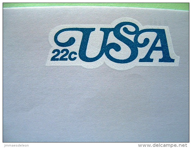 USA 1978 Aerogramme - 22c - Unused - 1961-80