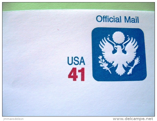 USA 2007 Official Stationery Stamped Cover - 41c - Eagle - Unused - 2001-10