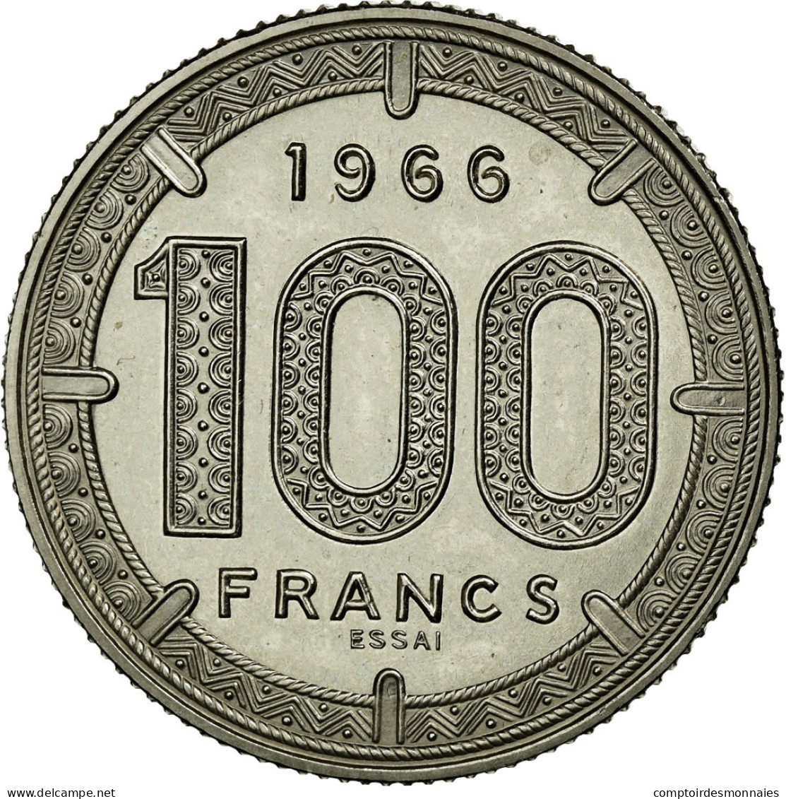 Monnaie, Cameroun, 100 Francs, 1966, Paris, SPL, Nickel, KM:E11 - Kamerun