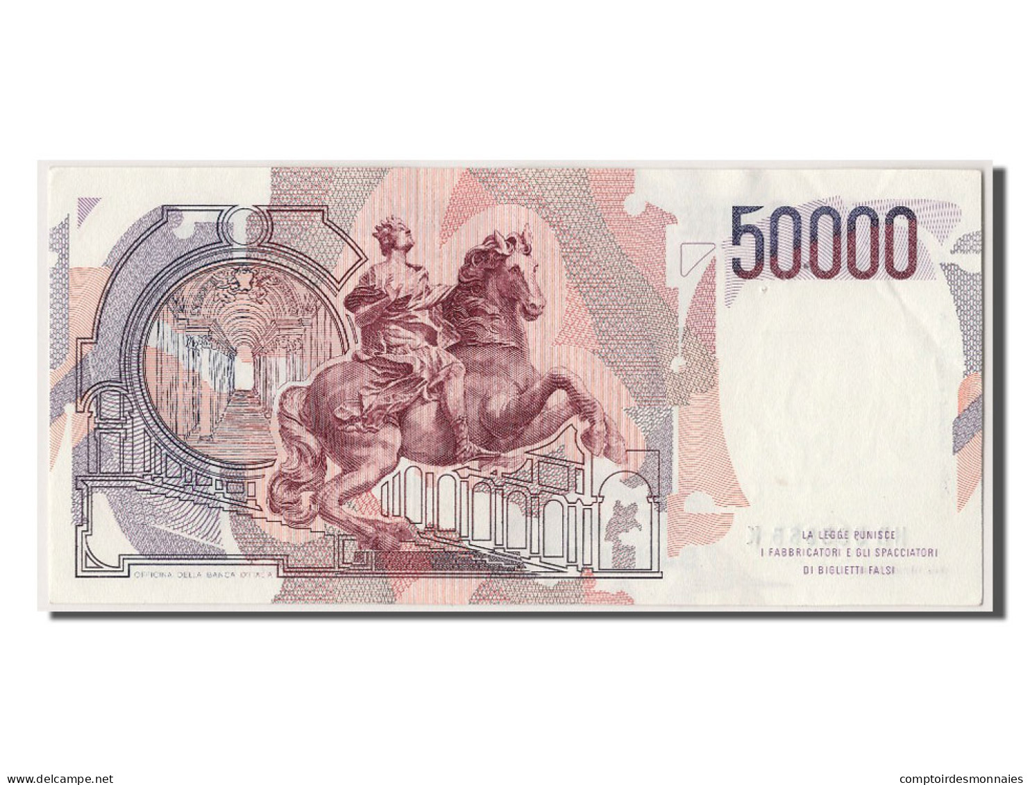 Billet, Italie, 50,000 Lire, 1984, 1984-02-06, SUP - 50.000 Lire