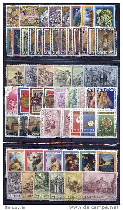 1974-75-76 COMPLETE YEAR PACK MNH ** - Annate Complete