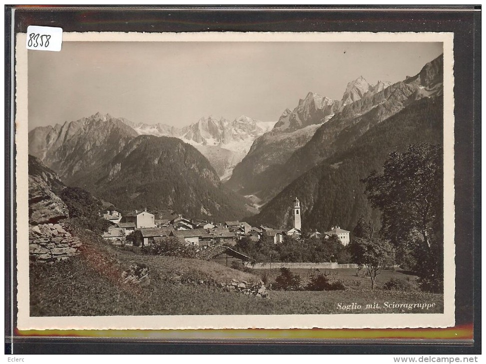 GRÖSSE 10x15 - SOGLIO - TB - Soglio