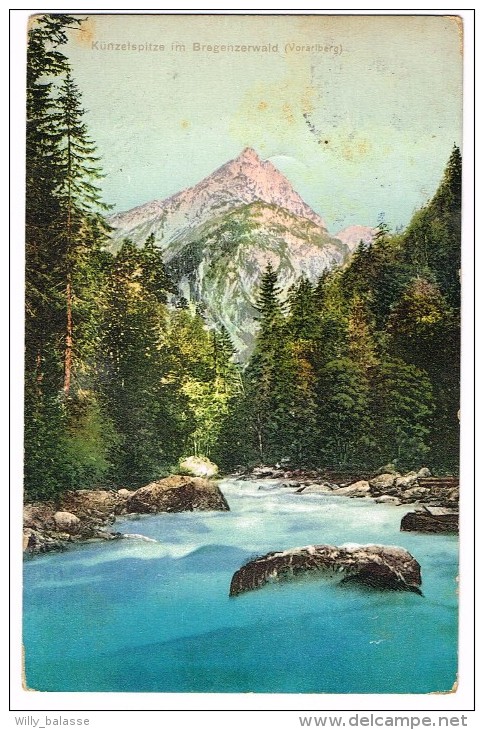 "Kunzelspitze Im Bregenzerwald" Color - Bregenzerwaldorte