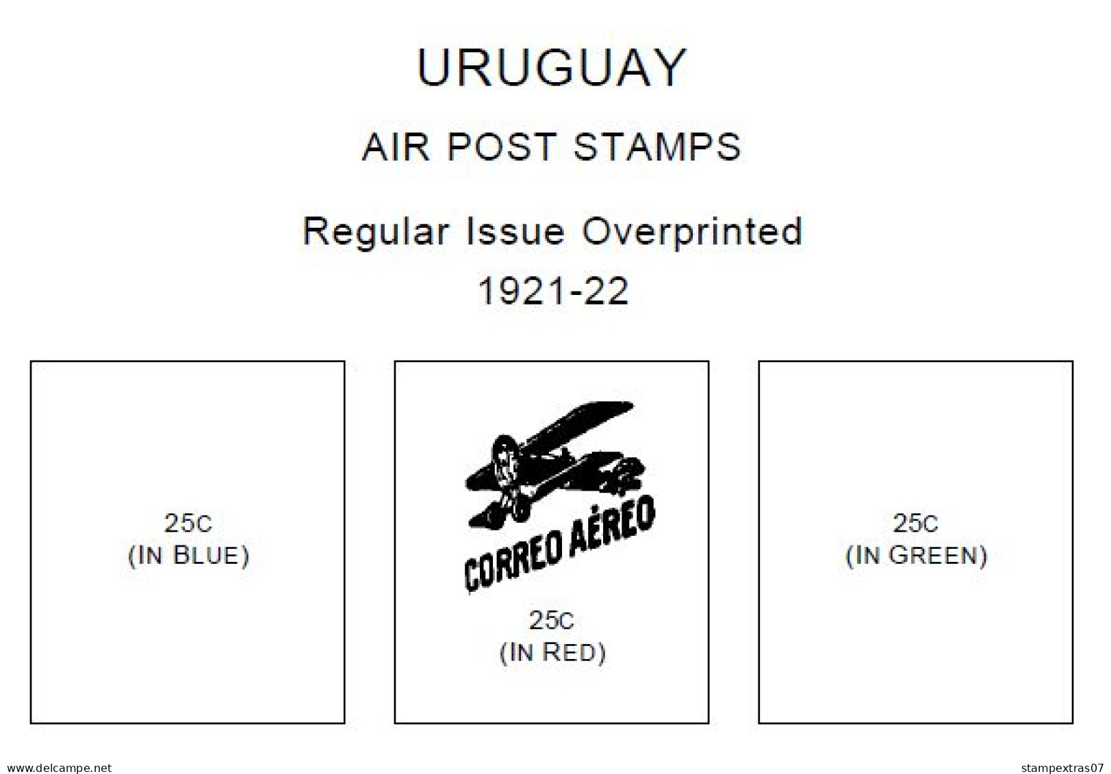 URUGUAY STAMP ALBUM PAGES 1856-2011 (358 pages)