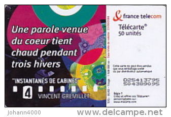 Telefonkarte Frankreich Chip 2002  Geb. - 2002