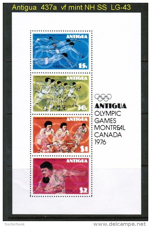 ANTIGUA   Scott  # 437a**  VF MINT NH  SOUVENIR SHEET - 1960-1981 Ministerial Government