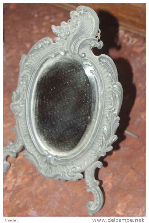 MIROIR GLACE à Poser Biseautée Ancienne - Accesorios