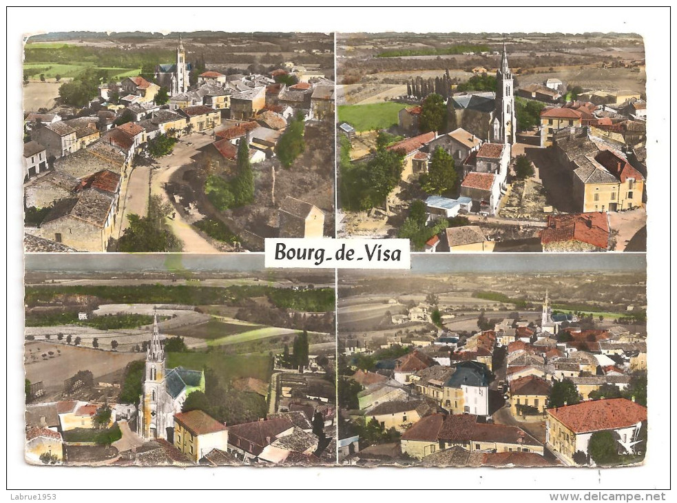 Bourg-De-Visa-Multi Vues- Vues Aériennes (Réf.9156) - Bourg De Visa