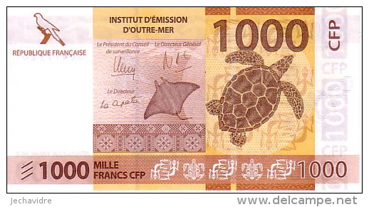 FRANCE 1 000  Francs CFP  Emission De 2013     ***** BILLET  NEUF ***** - Autres & Non Classés