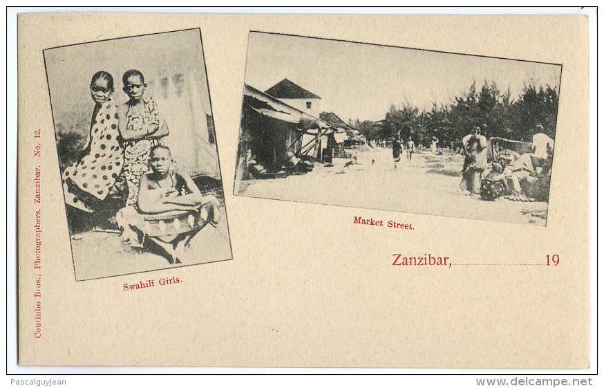 CPA TANZANIE - ZANZIBAR - SWAHILI GIRLS - MARKET STREET - Tansania