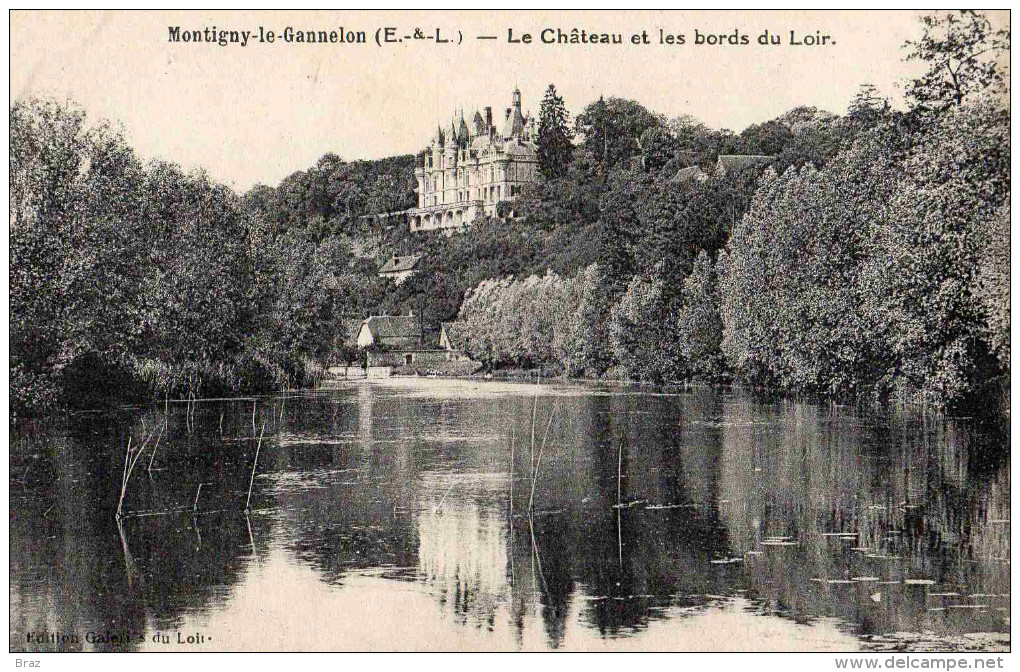 CPA   Montigny Le Gannelon - Montigny-le-Gannelon