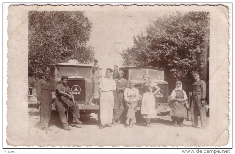 Postcard - Trucks, Mercedes 1936     (13683) - Trucks, Vans &  Lorries