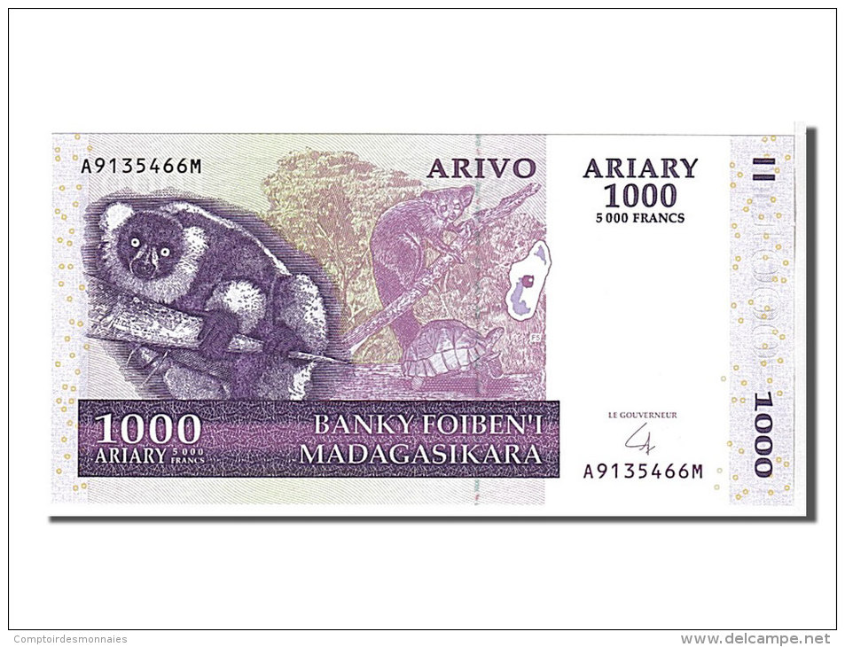 [#107613] Madagascar, 1000 Ariary Type 2004-06 - Madagaskar