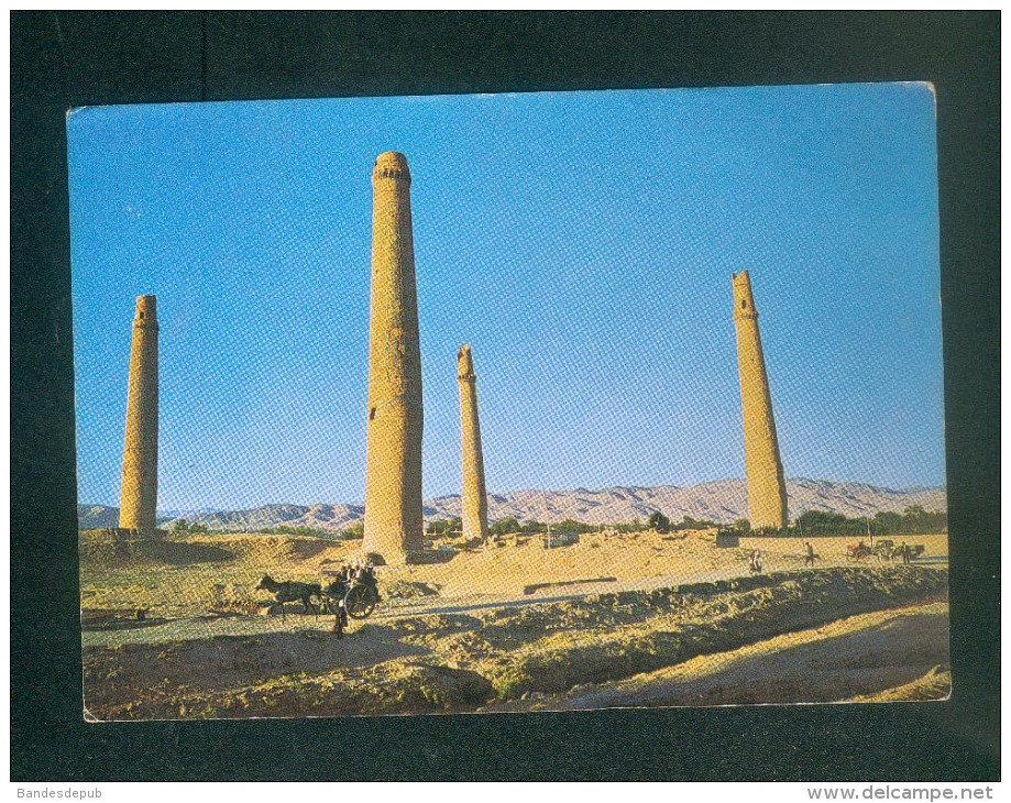 AFGHANISTAN - The Minaret Of Herat ( Animée Kabul Photo House) - Afghanistan