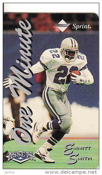 Sprint, One Minute, Assets, Emmitt Smith, Mint - Sprint