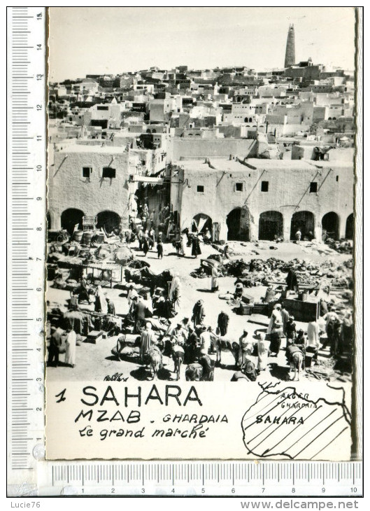 SAHARA -    MZAB  -  GHARDAIA -  Le Grand Marché - Westelijke Sahara